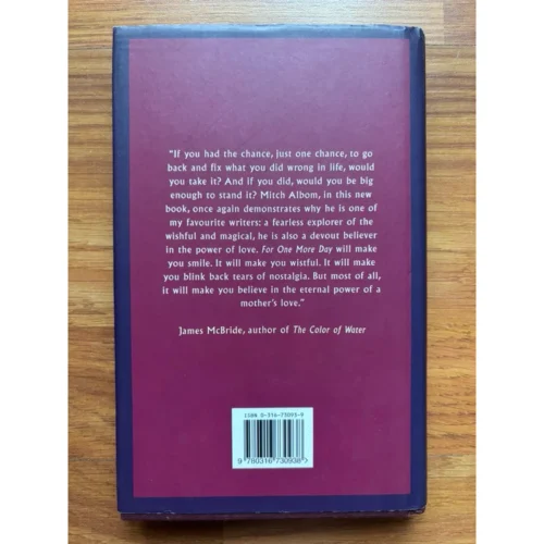 my-11134207-7rasl-m757jllr96xl78.webp For One More Day by Mitch Albom Contemporary Self Help Preloved